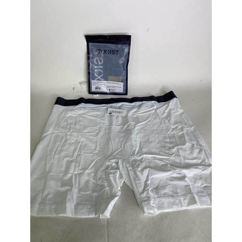 2xist Performance Lightning Speed Dri Mesh Long Boxer Briefs Underwear Mens XL - Picture 2 of 6